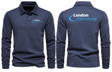 LONDON AIRPORT LONG SLEEVE POLO
